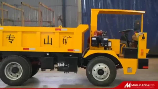 Hochwertiger 5-Tonnen-Muldenkipper für Bergbauausrüstung, Rampen-Spezialfahrzeug, Schachtfahrzeug